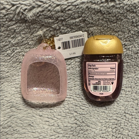 White Barn Champagne Toast PocketBac and Glitter Holder - Picture 2 of 4